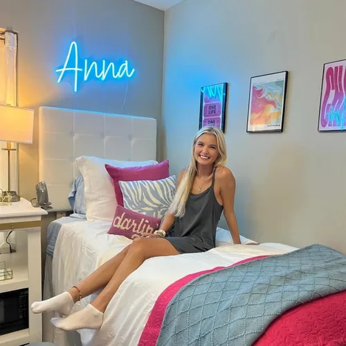 Miniatura 4 de Letrero de neón personalizado, luces LED personalizadas para decoración de pared de dormitorio, letras para cumpleaños, boda, fiesta, bar, negocio