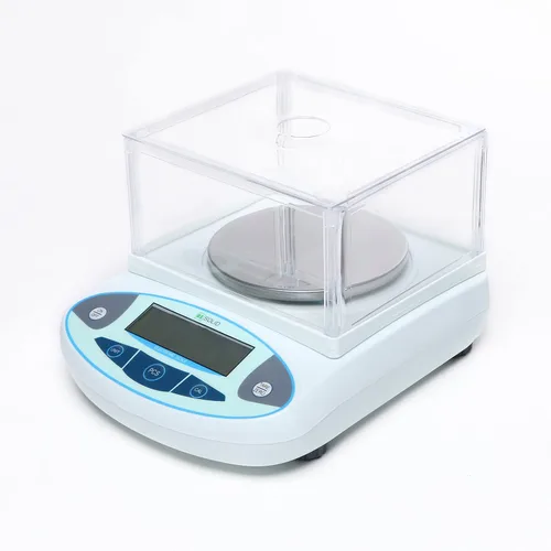 Miniatura 8 de U.S. Solid Balanza analítica de precisión digital 35.27 oz x 0.00 oz, báscula electrónica de alta precisión para laboratorio, joyería, uso industrial