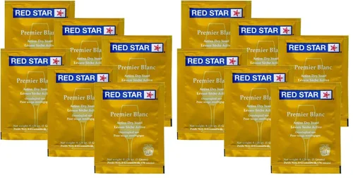 Miniatura 5 de Levadura de vino 6 paquetes Red Star Premier Blanc Fermentis Levadura para champaña