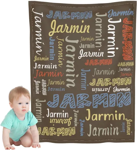 Miniatura 15 de Manta personalizada para niño, manta suave para regalo de cumpleaños de bebé Color: 14