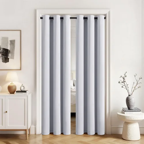 Miniatura 109 de MIULEE Cortinas opacas para dormitorio o sala de estar, juego de 2 paneles de cortina para ventana con aislamiento térmico y bloqueo de luz