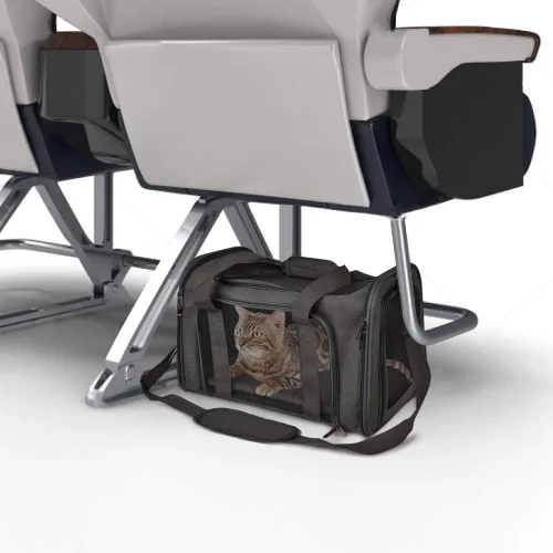 Miniatura 4 de Transportador Henkelion para Gatos y Perros Portador de Mascotas para Gatos / Perros Pequeños / Medianos Cachorros (Hasta 15lbs), Portador de Perros