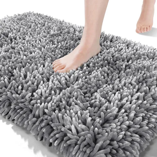 Miniatura 9 de Yimobra - Alfombra grande para baño antideslizante de 36x24 pulgadas, extra gruesa y suave, absorbente de felpilla, alfombras de baño lavables a