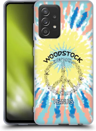 Miniatura 458 de Head Case Designs Funda de gel Woodstock 50th con licencia oficial de Peanuts Snoopy Guitar 1969 [protección de grado militar] compatible