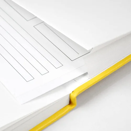 Miniatura 3 de JOYEUX - Libreta en blanco tipo diario, A5, 160 páginas, 100 gsm de libros de bocetos gruesos, diario de tapa dura para escribir, 5.7 x 8 pulgadas