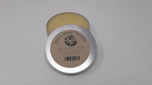 Miniatura 2 de Pita's Wood Therapy - Cera de condimentos de madera natural de Starkweather Woods, sellador seguro para alimentos de aceite y cera de abejas de 4