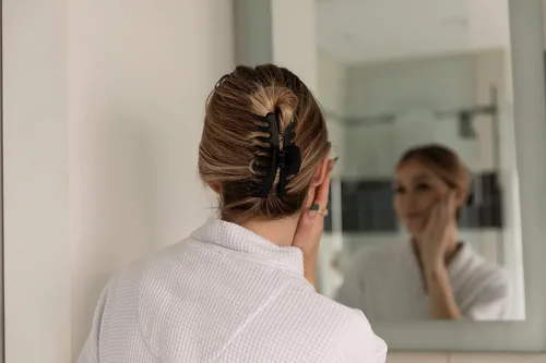 Miniatura 7 de FRAMAR - Pinzas grandes de garra para cabello grueso – Pinza grande para cabello grueso, pinzas grandes para mujeres, pinzas de garra para mujeres