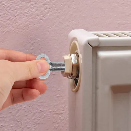 Miniatura 3 de TOYMIS 6 llaves de válvula de radiador, llave de orificio de purga del radiador, llave de válvula de aire de ventilación del radiador, llave