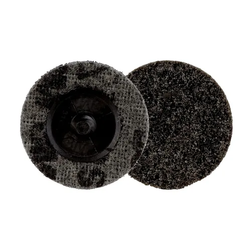 Miniatura 10 de Scotch-Brite Disco acondicionador de superficie de precisión, Roloc TR, mediano, cerámica, fibra no tejida, fácil cambio, 1 pulgada, 50