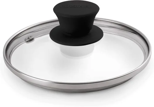 Miniatura 11 de Cuisinel Tapa de cristal – 6 pulgadas – Compatible con Lodge – Funda de repuesto templada totalmente montada – Apto para horno para sartenes – Para