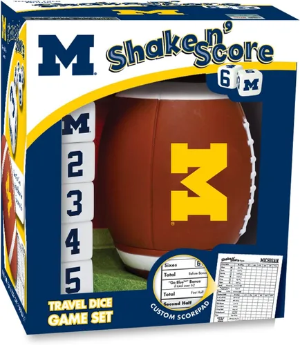 Miniatura 10 de Masterpieces Juego de dados Texas A&M Aggies Shake N' Score - Juego de viaje coleccionable - A partir de 12 años