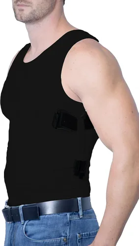 Miniatura 4 de Hidden Carry Wear CCW - Camiseta de compresión táctica para uso diario EDC - Camisa de pistola para hombre