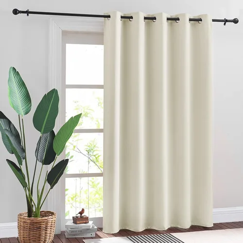 Miniatura 42 de RYB HOME - Cortinas opacas para patio - Cortinas con ojales sólidos, paneles de ventana grandes, eficiencia energética, cortinas de privacidad