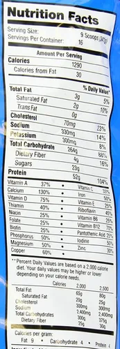 Miniatura 6 de Labrada Nutrición Ganador de masa muscular, vainilla, 12 libras
