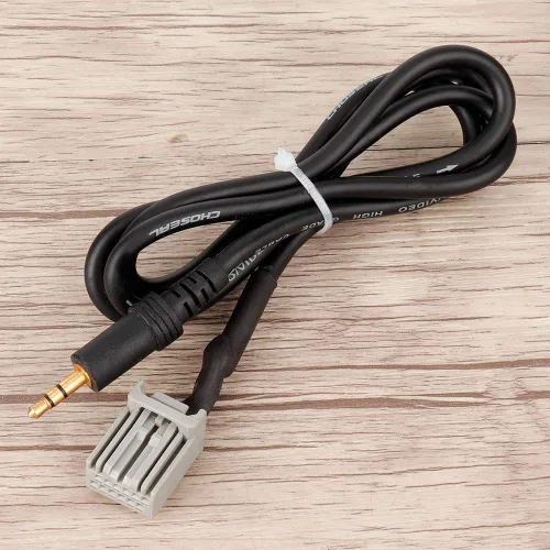 Miniatura 4 de KIMISS Cable de audio, adaptador AUX de cable de audio de 0.138 in para conector de entrada CRV 2006-2013