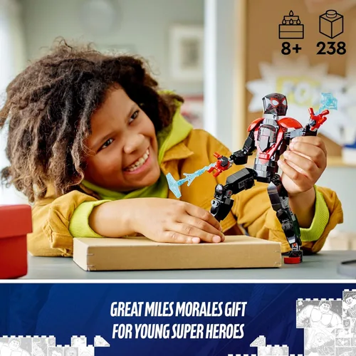 Miniatura 6 de LEGO Marvel Miles Morales Set de Figuras, 76225 Juguete de Acción de Spider-Man Totalmente Articulado, Juguete Coleccionable de Película de Super