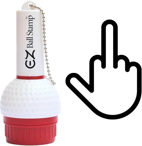 Miniatura 6 de EZBallStamp - Marcador para pelotas de golf (bomba negra)