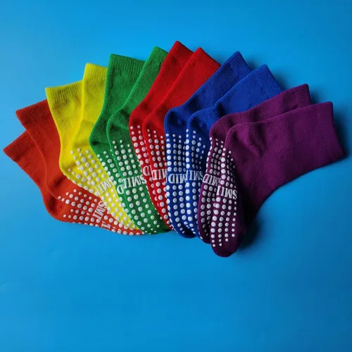 Miniatura 5 de Calcetines tobilleros con agarre para niños y niñas 1-33-55-7T