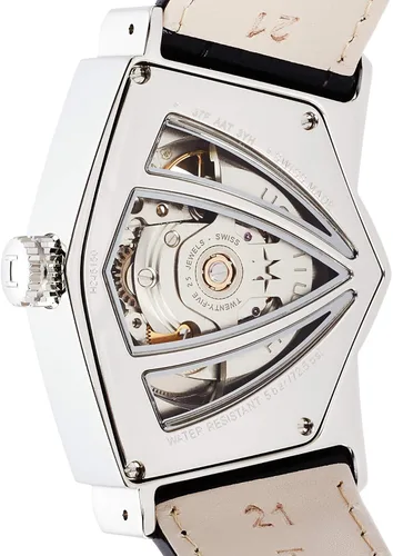 Miniatura 2 de Hamilton Reloj de hombre con forma de escudo automático de corazón abierto Ventura H24515732, Negro