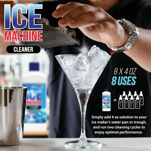 Miniatura 7 de Nature's Freedom - Limpiador concentrado para máquina de hielo fabricado en Estados Unidos, 1 cuarto de galón, ideal para máquinas de hielo