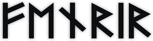 Fenrir Futhark Rune - Calcomanía de vinilo para automóvil, laptop, ventana, mitología pagana, runas nórdicas, impermeable, Oracal 651, tamaños de 3