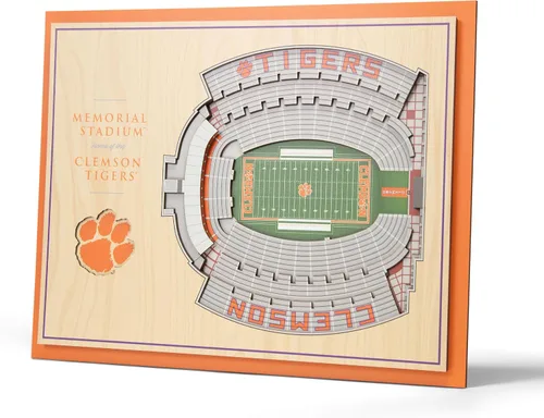 Miniatura 7 de YouTheFan NCAA Florida Gators Arte de Pared 3D StadiumView de 5 Capas - Estadio Ben Hill Griffin, 13.00" x 17.00