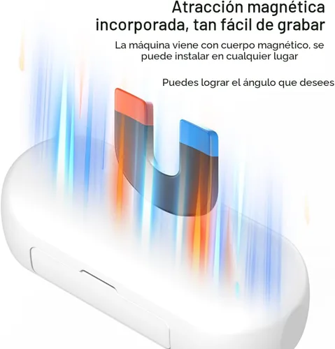 Miniatura 5 de Mini cámara corporal H88, 1080P FHD cámara de acción portátil, cámara de cuerpo del tamaño del pulgar y funda impermeable 30M bajo el agua