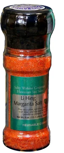 Miniatura 5 de Salty Wahine Gourmet Hawaiian Sea Salts Condimento para aves de corral de piña, 3 onzas