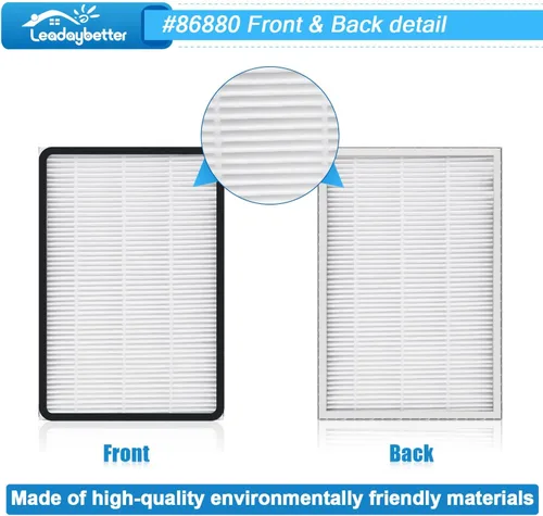 Miniatura 4 de Leadaybetter Paquete de 8 filtros HEPA de repuesto para aspiradora Sears Kenmore EF-2, repuesto de pieza #86880..