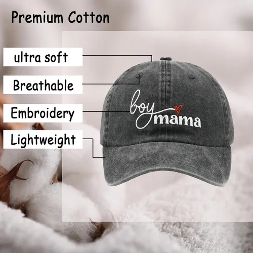 Miniatura 2 de Gorro de béisbol para mujer, gorra de béisbol ajustable para mamá