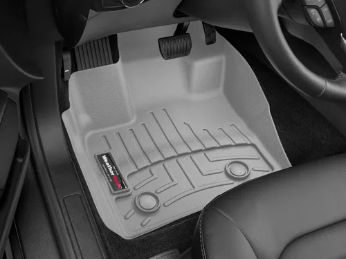 Miniatura 2 de Weathertech Revestimientos de suelo personalizados para Honda Civic, Civic Si, Integra - 1ª fila (4416921), color negro