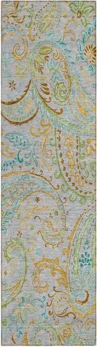 Miniatura 23 de Addison Rugs Chantille ACN533 - Alfombra negra de 8 x 10 pies, resistente a las manchas, lavable a máquina, no se desprende, para dormitorio, sala