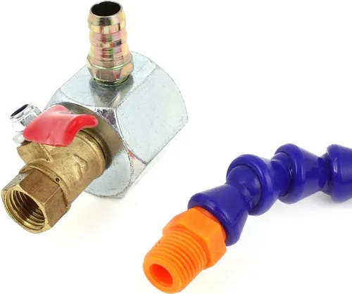 Miniatura 3 de uxcell Tubo de manguera de agua de aceite refrigerante con base magnética ajustable de diámetro de rosca 1/4PT