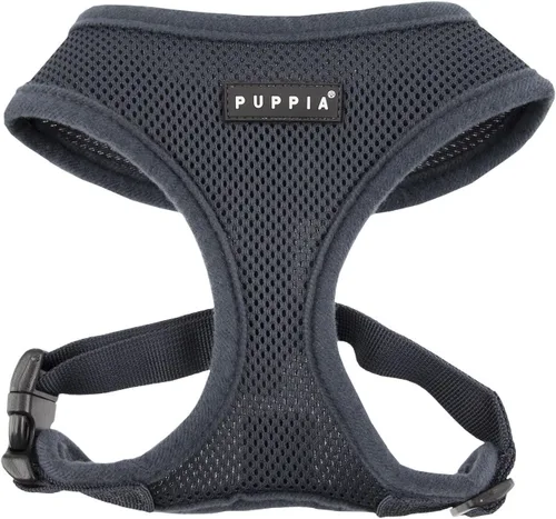 Miniatura 12 de Puppia - Arnés suave para perro, para colocarlo sobre la cabeza, sin estrangulamiento, malla transpirable de triple capa, correa de pecho ajustable