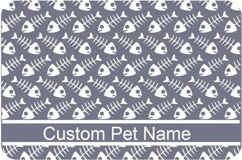 Miniatura 12 de Alfombrilla Personalizada para Cuenco de Gato y Perro - Antideslizante, Impermeable, Alfombrilla Personalizada para Mascotas para Comida y Agua