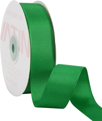 Miniatura 170 de Vatin - Rollo de cinta de grogrén, rollos de 25-50 yardas, perfecto para decoración de bodas, coronas, baby showers, envolturas de paquete de regalo