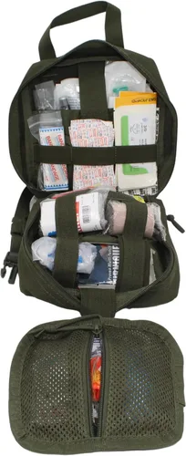 Miniatura 3 de Kit de primeros auxilios de control de hemorragia de trauma con montaje para reposacabezas, panel de liberación rápida, paquete de emergencia