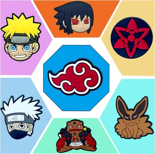 Miniatura 4 de ZRDZSW 25 piezas lindos dibujos animados zapatos encantadores anime Crock niños y niñas adolescentes personalidad zapatos decorativos regalo
