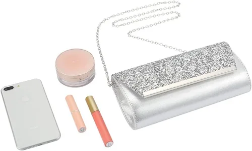 Miniatura 17 de Bolso de mano de noche para mujer, bolso de graduación, bolso de hombro, bolso de boda, bolsa de fiesta