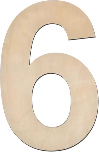 Miniatura 34 de Letra M de madera de 12 pulgadas de grosor, letra de madera grande sin terminar de 1/4 de pulgada de grosor para decoración de pared del hogar