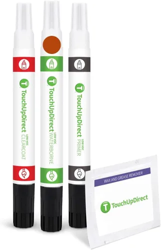 Miniatura 35 de TouchUpDirect NH-578 Taffeta White compatible con Pintura de retoque Honda Exact Match en aerosol - Kit esencial Tafetán Blanco