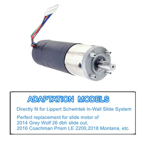 Miniatura 6 de 236575 Motor deslizante de pared RV compatible con sistema deslizante Lippert Schwintek en pared, motor deslizante para remolque de viaje y cámper