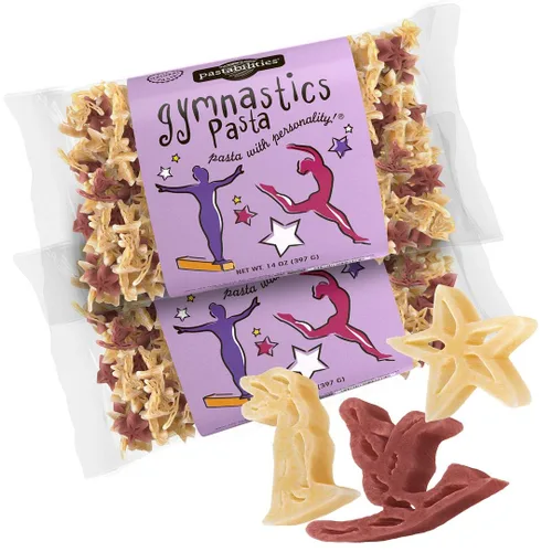 Miniatura 47 de Pastabilities Pasta con forma divertida para niños, sopa de fideos de dinosaurio, divertido dinosaurio con mezcla de sopa temática animal, pasta