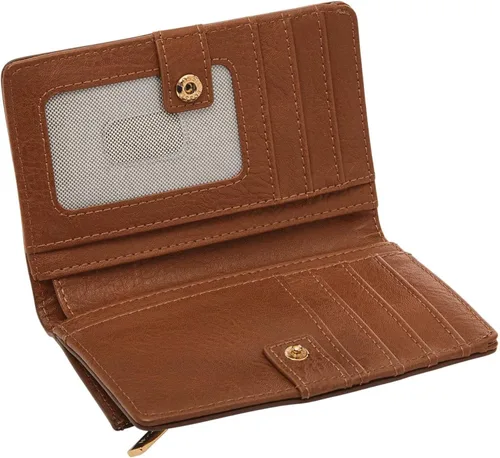 Miniatura 3 de Fossil Cartera plegable multifunción de cuero Liza para mujer