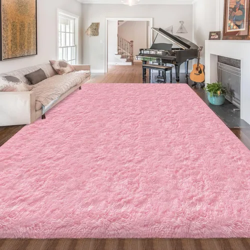 Miniatura 44 de Alfombras verdes para dormitorio de niños: alfombra de pasillo lavable de 2x6, alfombras pequeñas antideslizantes, esponjosas, suaves, peludas