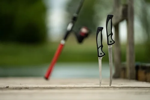 Miniatura 8 de Old Timer Trail Boss Cuchillo de filete de 5.25 pulgadas con hoja fija de acero inoxidable, construcción de espiga completa, mango ergonómico
