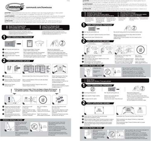 Miniatura 12 de Command 17213-ES - Kit para colgar cuadros