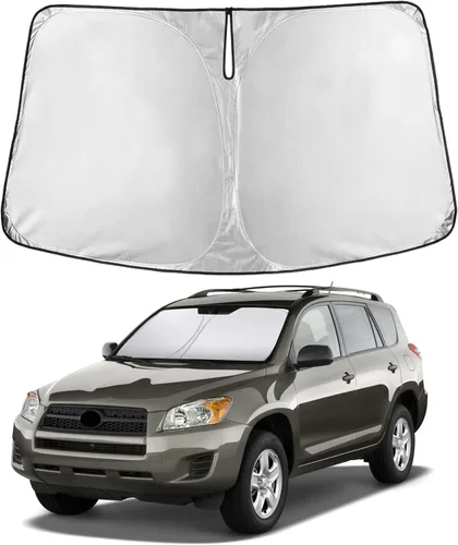 Miniatura 33 de Econour Parasol para parabrisas compatible con Honda Civic 2016-2021, protector de parasol plegable para ventana, bloquea los rayos UV y mantiene tu