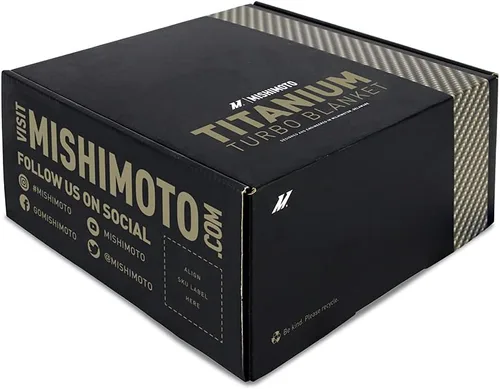 Miniatura 6 de Mishimoto MMTB-DMAX-01 - Manta turbo de titanio, compatible con Chevrolet/GMC 6.6L Duramax 2001-2004