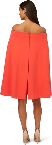 Miniatura 2 de Adrianna Papell Vestido de capa con hombros descubiertos para mujer